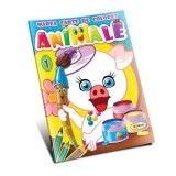 Cumpara ieftin Marea carte de colorat - Animale (Volumul 1)