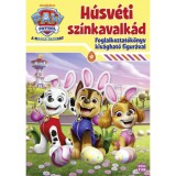 Mancs Őrj&aacute;rat - H&uacute;sv&eacute;ti sz&iacute;nkavalk&aacute;d - Foglalkoztat&oacute;k&ouml;nyv kiv&aacute;ghat&oacute; figur&aacute;val