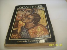 acatistier- episcopia dunarii de jos an 1994 foto