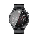Cumpara ieftin Smartwatch negru cu ecran AMOLED 1,43, si monitorizare sanatate XO Watch4
