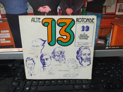 Alte 13 rotonde la Muzeul Literaturii Rom&amp;acirc;ne, Vinea, Blaga, Voronca, 1981, 011 foto