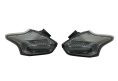 Set stopuri tuning Ford Focus III, 10.2018, partea stanga+dreapta, Taiwan, indicator dinamic; cu Lampa pozitie parcare fibra optica; LED; fumuriu,