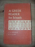 A greek reader for schools- C. E. Freeman, E. D. Lowe