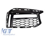 Capacul drept &icirc;n jurul luminii DRL potrivit pentru bara de protectie M tech din fata a BMW Seria 5 G30, G31 2017-2020 Performance AutoTuning