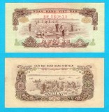 Vietnam Sud (p#37) 10 Xu 1966 aUNC- 'Mekong' serie: BR 080513; (ROG CITITI DETALIILE!)
