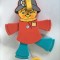 Jucarie veche vintage 1978 Fisher-Price Toys Model 423 sperietoare de ciori