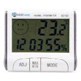 Termometru Higrometru Digital KidsCare DC102, Ceas, Alarma, Temperatura Umiditate Interior, Birou/Magnetic