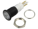 Lampă LED Control Albă 230VAC &Oslash;12mm IP50 SIGNAL-CONSTRUCT SKMU12628