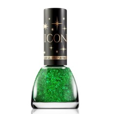 Lac de unghii Icon Glitter Revers Green