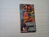 ALIMENTATIA RATIONALA A OMULUI SANATOS - Iulian Mincu -1978, 289 p.+13 p. tabel