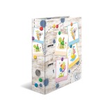 Biblioraft HERMA, A4, Cotor 70 mm, model cu imprimeu pentru copii - RESIGILAT