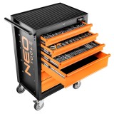Dulap de scule NEO TOOLS cu 6 sertare si 149 unelte incluse