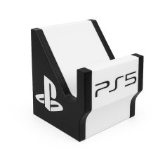Suport Controller PS5, Alb/Negru foto