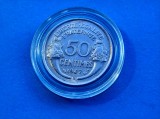 50 Centimes 1947 lit. B -Franta-Calitate-RAR!