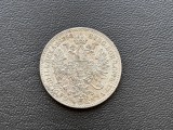 Moneda Austria 1/4 Florin 1858 Viena Franz Joseph