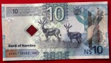 Namibia 10 Dollars 2025 Pick # NEW Hybrid Window UNC necirculata **