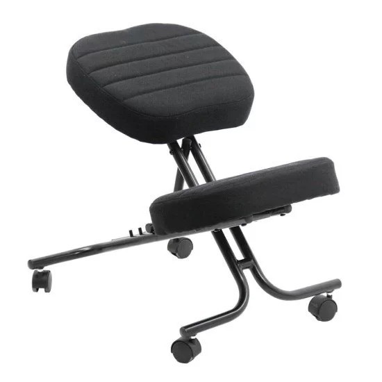 SCAUN BIROU TIP KNEELING CHAIR OFF093 NEGRU