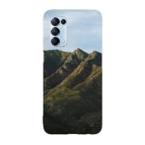 Husa compatibila cu Oppo A76 model Mountain Cliffs, Silicon, TPU, Viceversa, Transparent, Carcasa