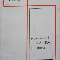 SENTIMENTUL ROMANESC AL FIINTEI-CONSTANTIN NOICA