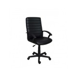 Scaun directorial GN72, piele ecologica, inaltime reglabila, 100 kg, negru