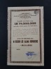 Actiune 1943 soc. Argus Constanta , titlu 10 actiuni nominative