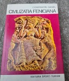 Carte Constantin Daniel - Civilizatia Feniciana, 1979, Cartoana cu Supracoperta, Limba Romana, Istorie