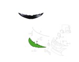 Capac grila fata TOYOTA PRIUS/PRIME (XW60), 11.2022-, carenaj frontal, superior section,