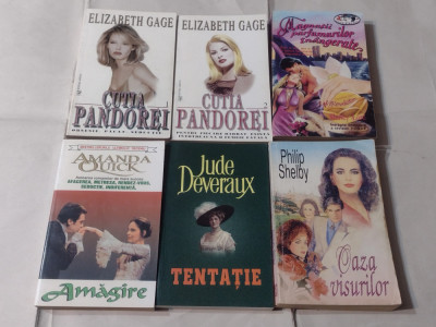 LOT 5 CARTI DRAGOSTE :CUTIA PANDOREI+AMAGIRE+OAZA VISURILOR+MAGNATII... foto