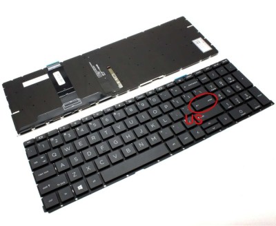 Tastatura HP ProBook 450 G8 iluminata layout US fara rama enter mic foto