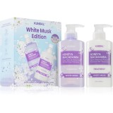 KUNDAL Honey &amp; Macadamia White Musk set cadou pentru păr
