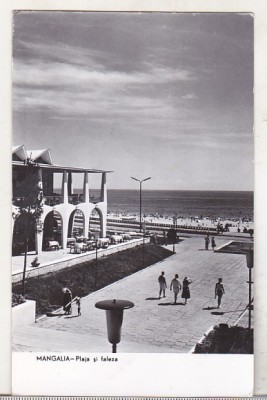 bnk cp Mangalia - Plaja si faleza - circulata foto