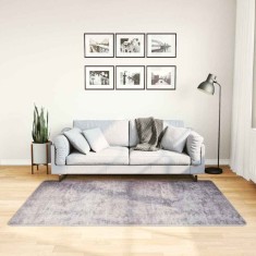 vidaXL Covor lavabil, gri, 120x180 cm, antiderapant