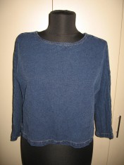 Bluza MANGO culoare denim Mar M