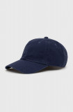Peak Performance șapcă de baseball din bumbac culoarea albastru marin, neted