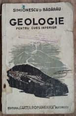 1923 Notiuni de geologie - T.A. Badarau, Ion Simionescu, foto