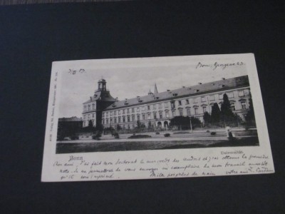 Carte Poștală Vintage Germania - Bonn &amp;quot;Universit&amp;auml;t&amp;quot; (posibil din perioada 1900-1940) foto