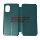 Husa Flip Round Samsung Galaxy A03s, Verde Sea Green
