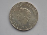 10 GULDEN 1970 OLANDA-COMEMORATIVA-argint