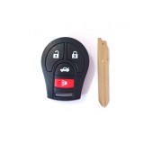 Cheie completa Nissan 3+1 but cu electronica si cip