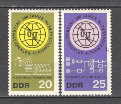 D.D.R.1965 100 ani UIT SD.165 foto