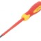 Şurubelniţă Izolată Plată 100mm Oţel Aliat