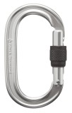 Carabiniera Oval Keylock Screwgate Gri, Black Diamond