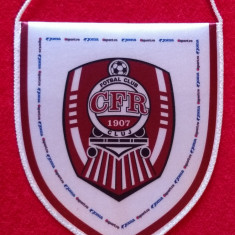 Fanion fotbal - CFR 1907 CLUJ (dimensiuni 16x14.5 cm)