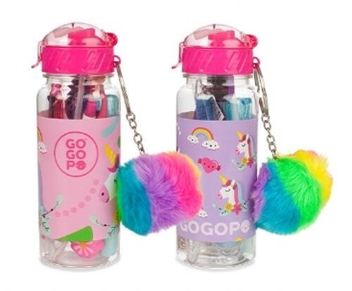 Sticla sport cu surprize - Unicorn PlayLearn Toys Sticla sport cu surprize - Unicorn PlayLearn Toys
