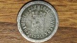 Cumpara ieftin Franta - moneda de urgenta / notgeld raruta - 5 centimes 1921 Evreux (Department of Eure) - foarte greu de gasit
