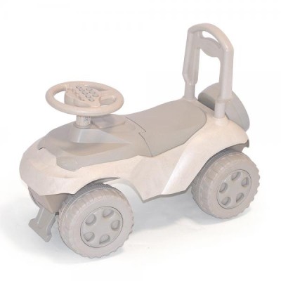 Masinuta de impins MyKids Music 0142/02eco Beige-Brown GreatGoods Plaything foto