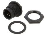 Conector Circular Soclu 6 PIN Baionetă