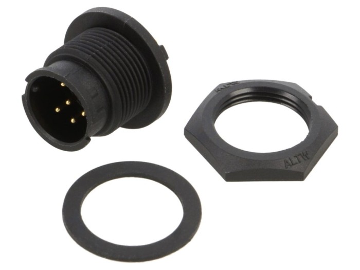 Conector Circular Soclu 6 PIN Baionetă