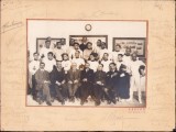Fotografie Scrimă Universitatea Cluj 1923, Semnături Maeștri &amp; Sportivi, P&aacute;rtos 33/25cm, Colecție Rară - Factură + Garanție