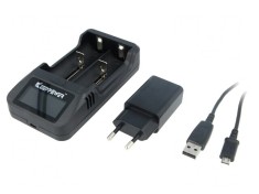 &Icirc;ncărcător baterii re&icirc;ncărcabile Li-Ion 3.6/3.7V 1A